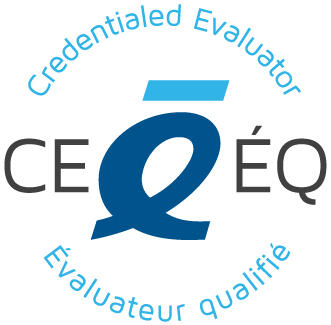 Credentialed Evaluator The logo for the Canadian Evaluation Society's Credentialed Evaluator designation.